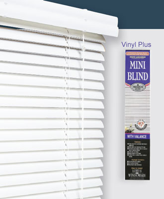 vinyl mini blinds 1 Inch Vinyl Plus Mini Blind 30x 54 1 Inch Vinyl Plus Mini Blind 30x54